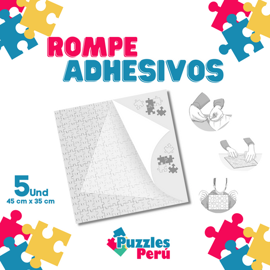 Rompe Adhesivos - Adhesivo para Rompecabezas - Accesorios