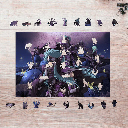 Rompecabezas Pers.Caballeros Del Zodiaco C:19.5 Puzzles Peru - M- 378 Pzas / Caballeros Del Zodiaco - ROMPECABEZAS