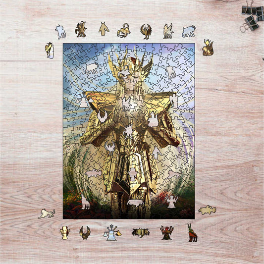 Rompecabezas Pers.Caballeros Del Zodiaco C:19.7 Puzzles Peru - M- 307 Pzas / Caballeros Del Zodiaco - ROMPECABEZAS