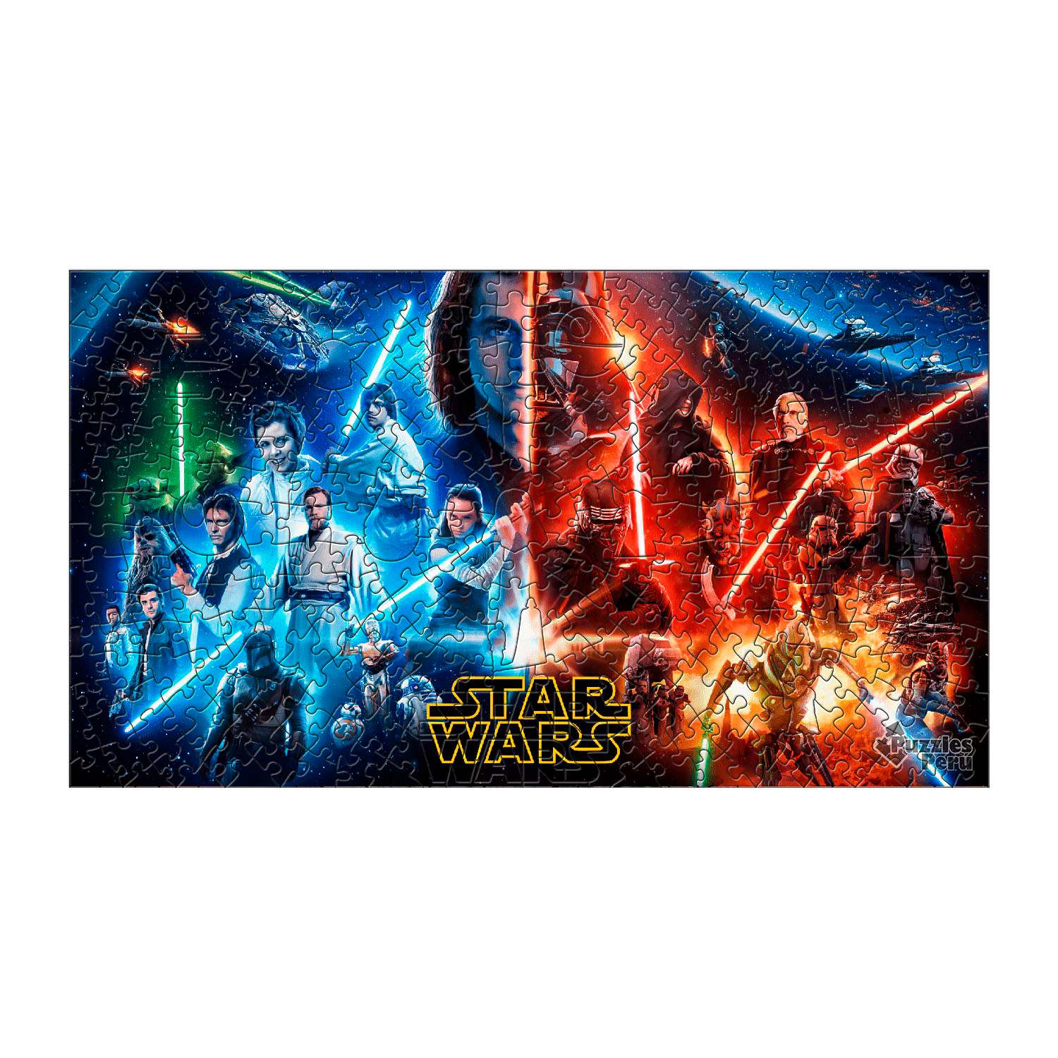 Rompecabezas SW De 1000 Piezas – Producto Oficial Coleccionable De Star Wars Con Ajuste Preciso Y Calidad Premium Para Nivel Intermedio