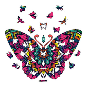 Rompecabezas Mariposa COD:1.13 Person. -Puzzles Peru