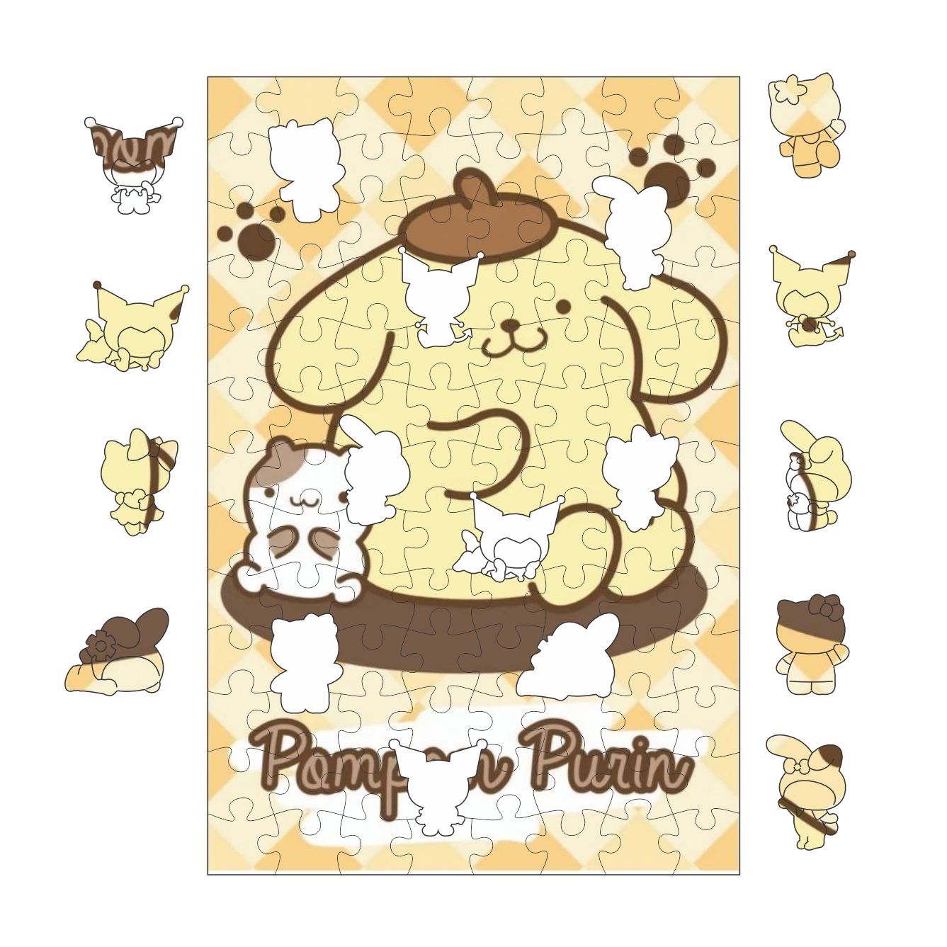 Rompecabezas Pom pom purin COD:10.101 Person. -Puzzles Peru