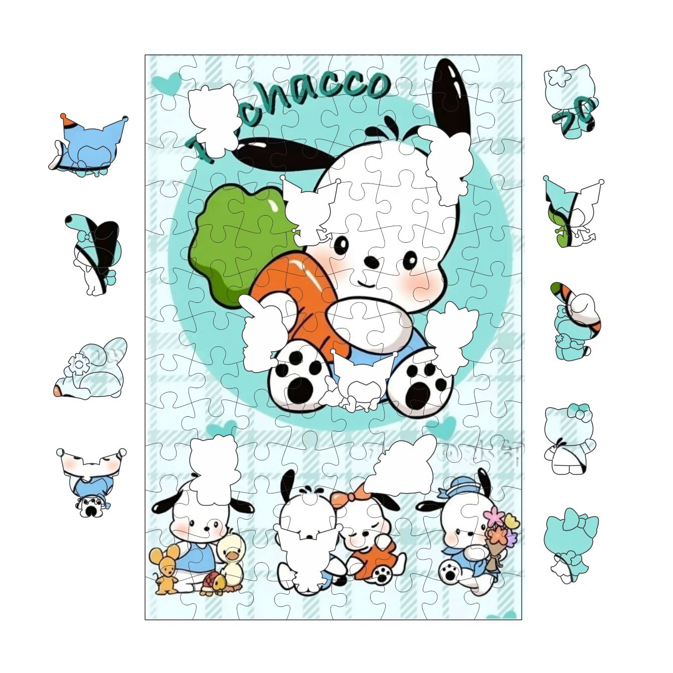 Rompecabezas Pochacco COD:10.11 Person. -Puzzles Peru