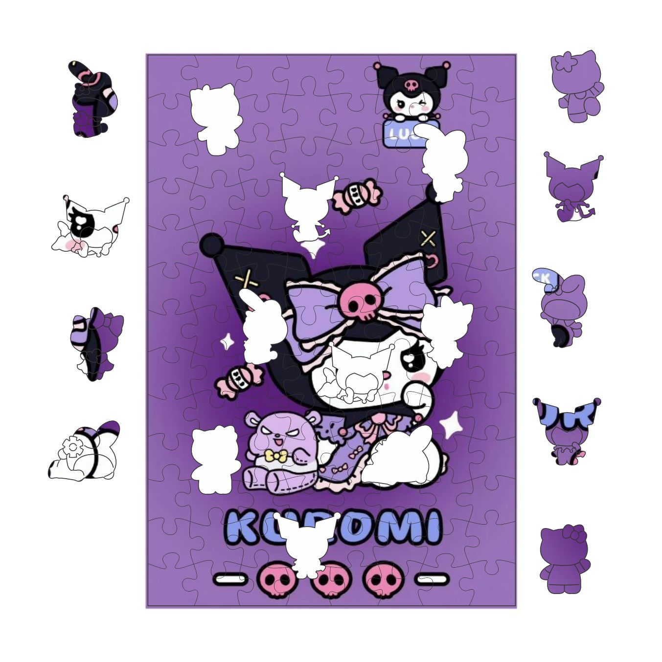 Rompecabezas Kuromi COD:10.9 Person. -Puzzles Peru