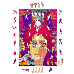 Rompecabezas Pers.John Lennon  C:11.5 Puzzles Peru