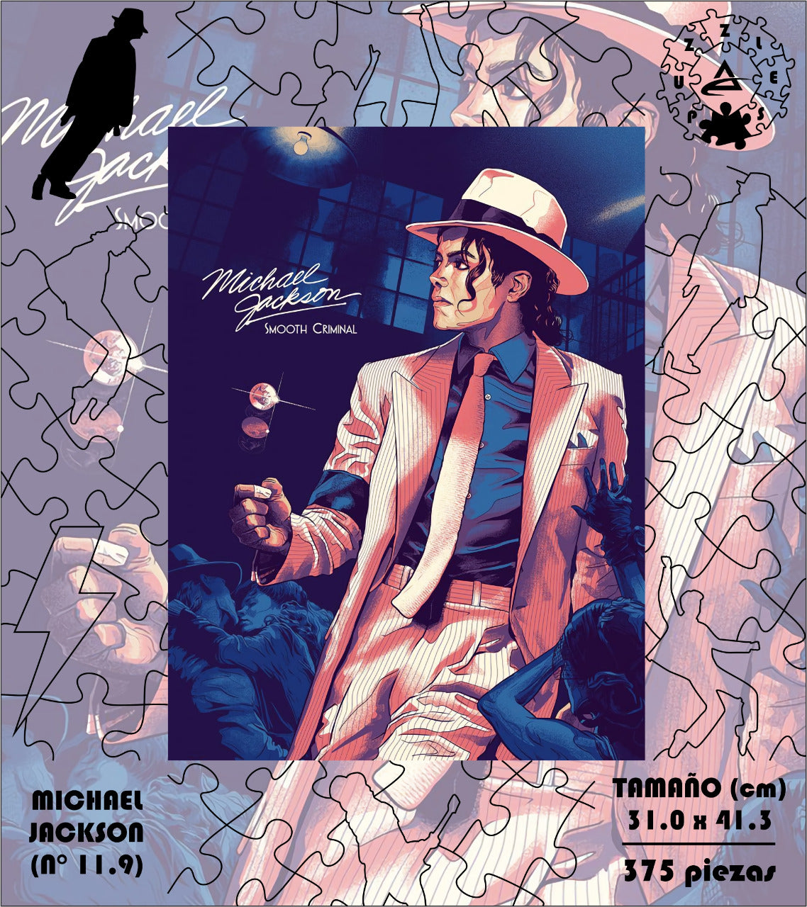 Rompecabezas Pers.Michael Jackson  C:11.9 Puzzles Peru