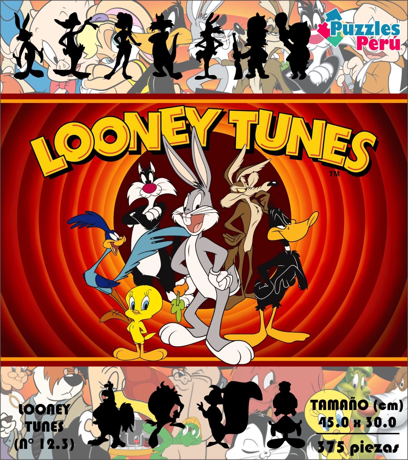 Rompecabezas Pers.Looney Tunes  C:12.3 Puzzles Peru