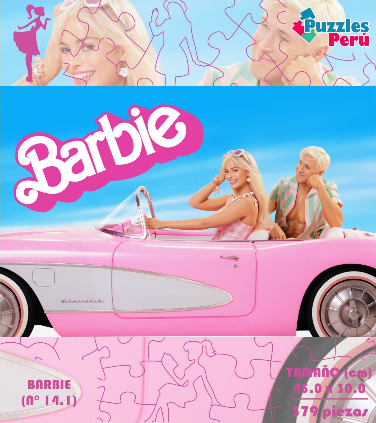 Rompecabezas Pers.Barbie  C:14.1 Puzzles Peru