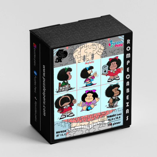 Rompecabezas Mafalda  C:15.1 Pers. Puzzles Peru