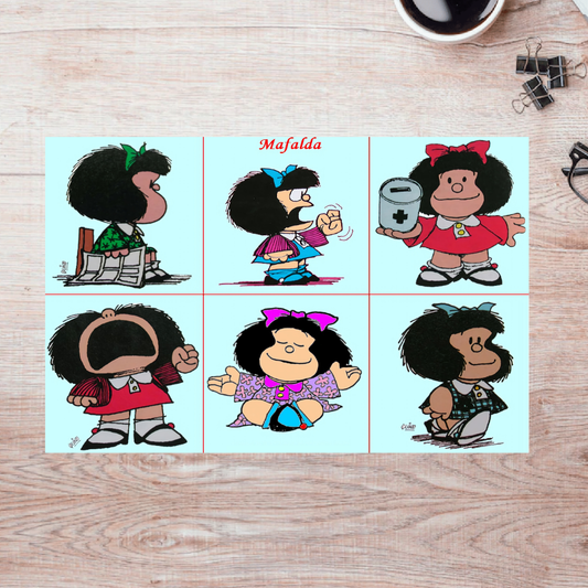 Rompecabezas Mafalda  C:15.1 Pers. Puzzles Peru