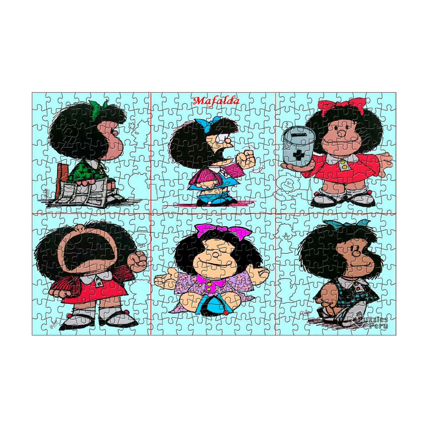 Rompecabezas Mafalda  C:15.1 Pers. Puzzles Peru