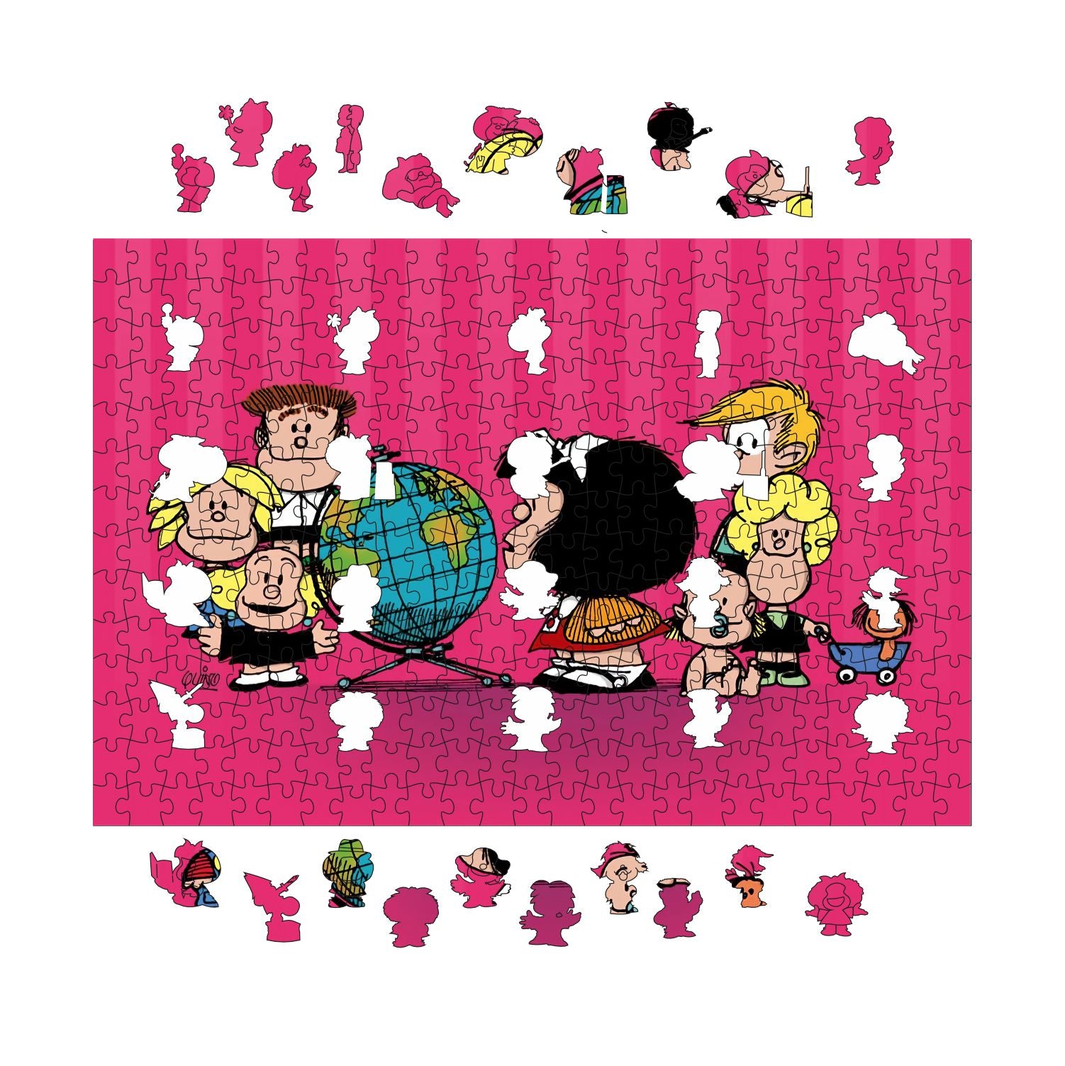 Rompecabezas Mafalda  C:15.2 Pers. Puzzles Peru