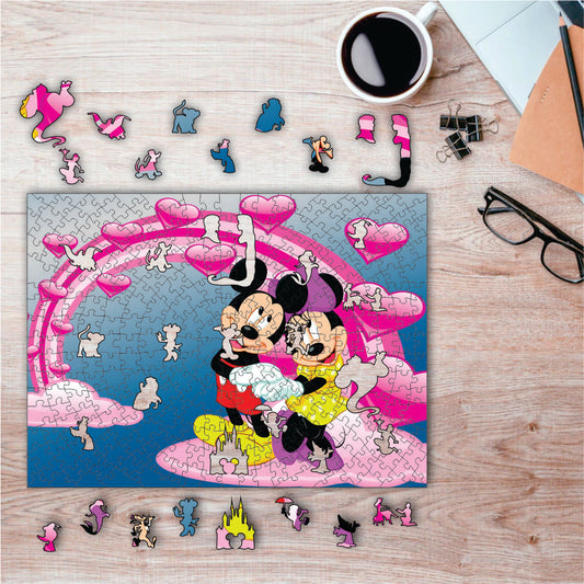 Rompecabezas Pers.Mickey y Minnie  C:17.14 Puzzles Peru