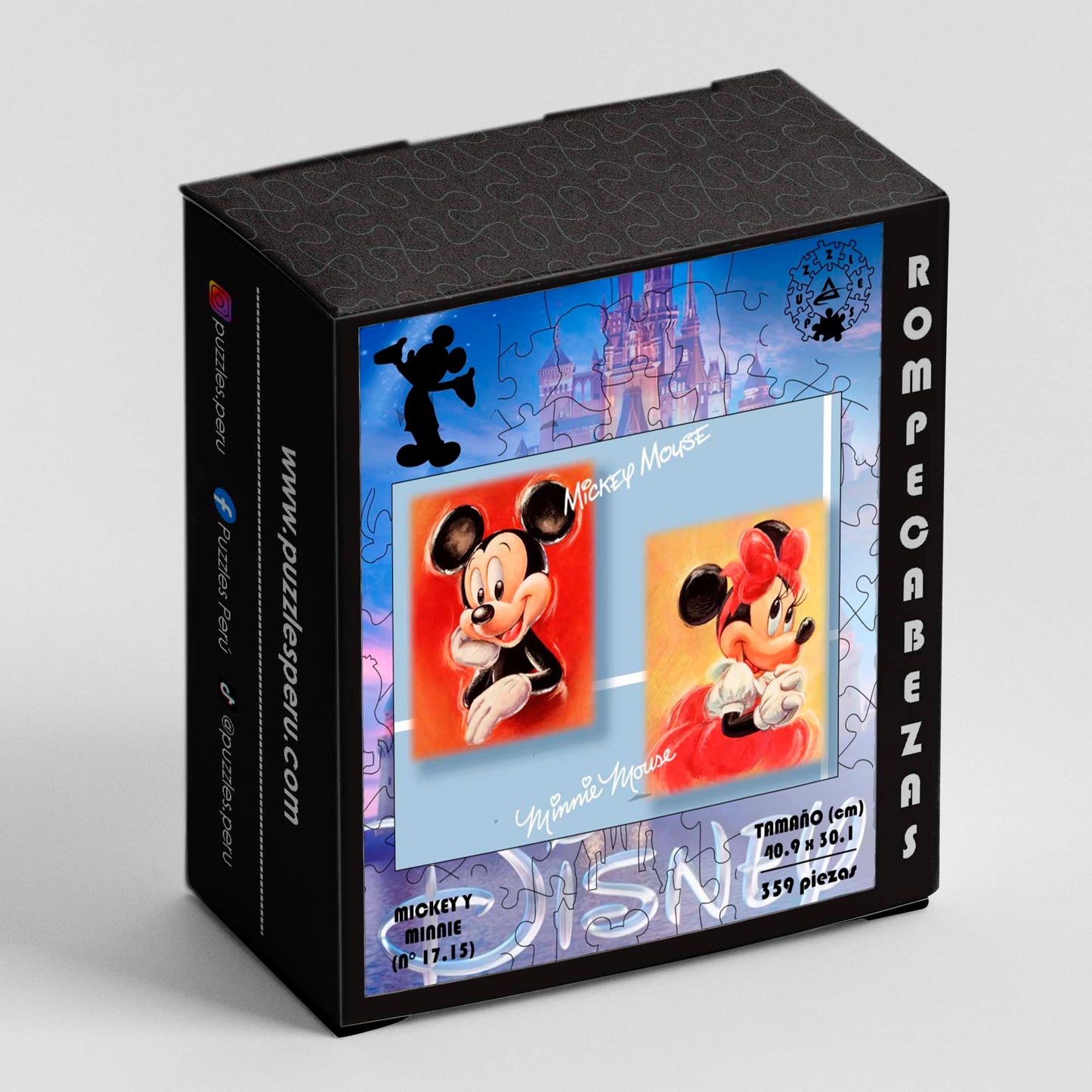 Rompecabezas Pers.Mickey y Minnie  C:17.15 Puzzles Peru