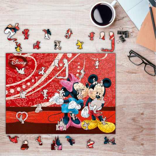 Rompecabezas Pers.Mickey y Minnie  C:17.17 Puzzles Peru