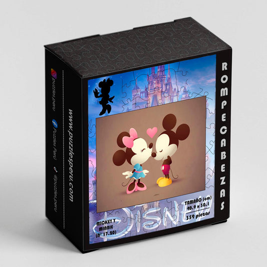 Rompecabezas Pers.Mickey y Minnie  C:17. Puzzles Peru