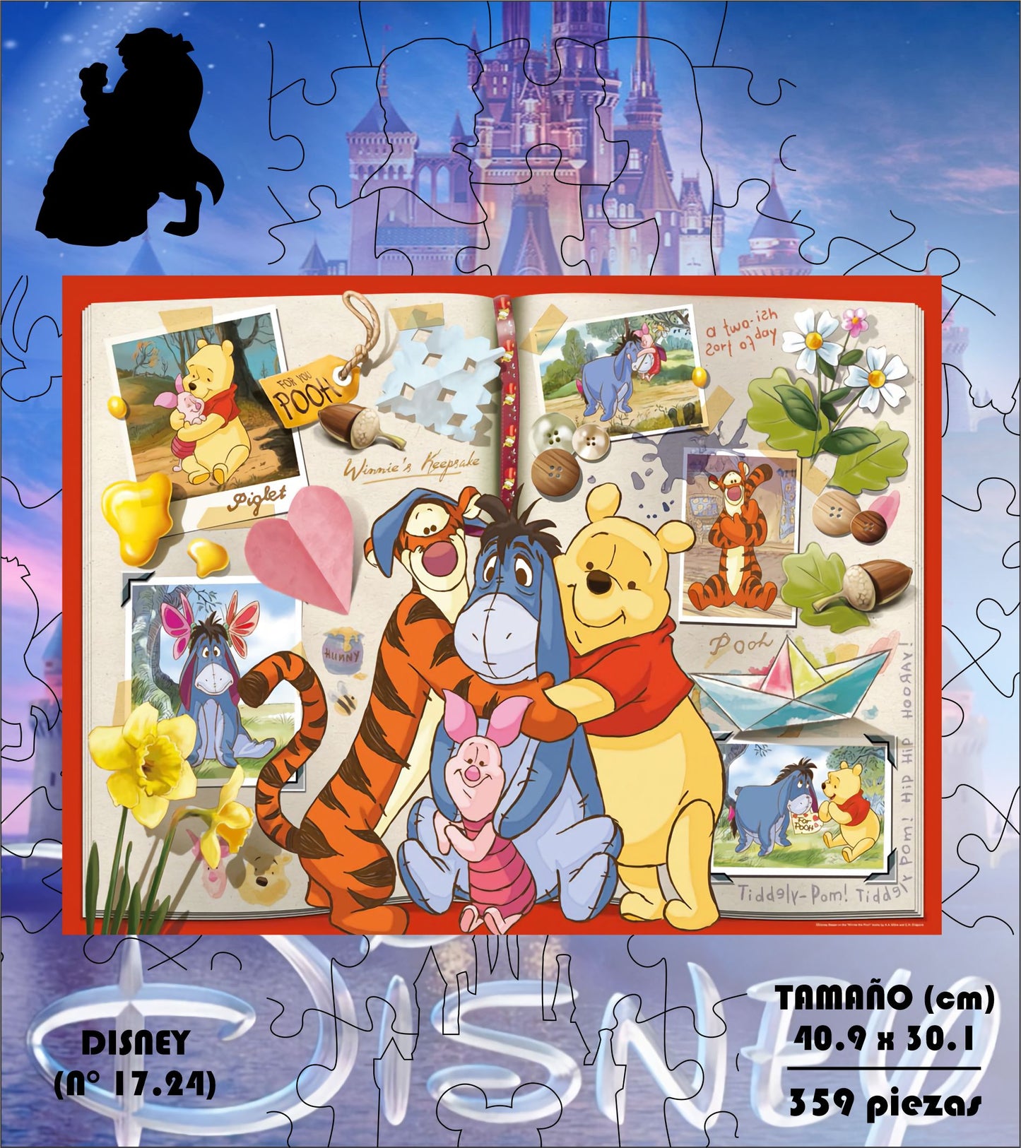 Rompecabezas Pers.Winnie The Pooh  C:17.24 Puzzles Peru