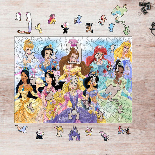 Rompecabezas Pers.Princesas  C:17.33 Puzzles Peru