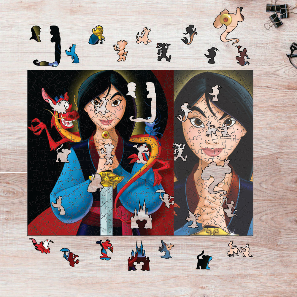 Rompecabezas Pers.Mulan  C:17.41 Puzzles Peru