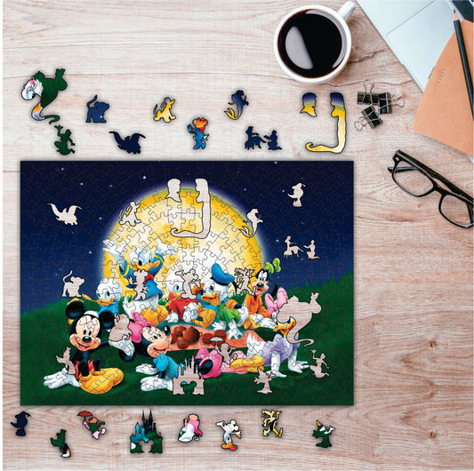 Rompecabezas Pers.Mickey y Minnie  C:17.9 Puzzles Peru