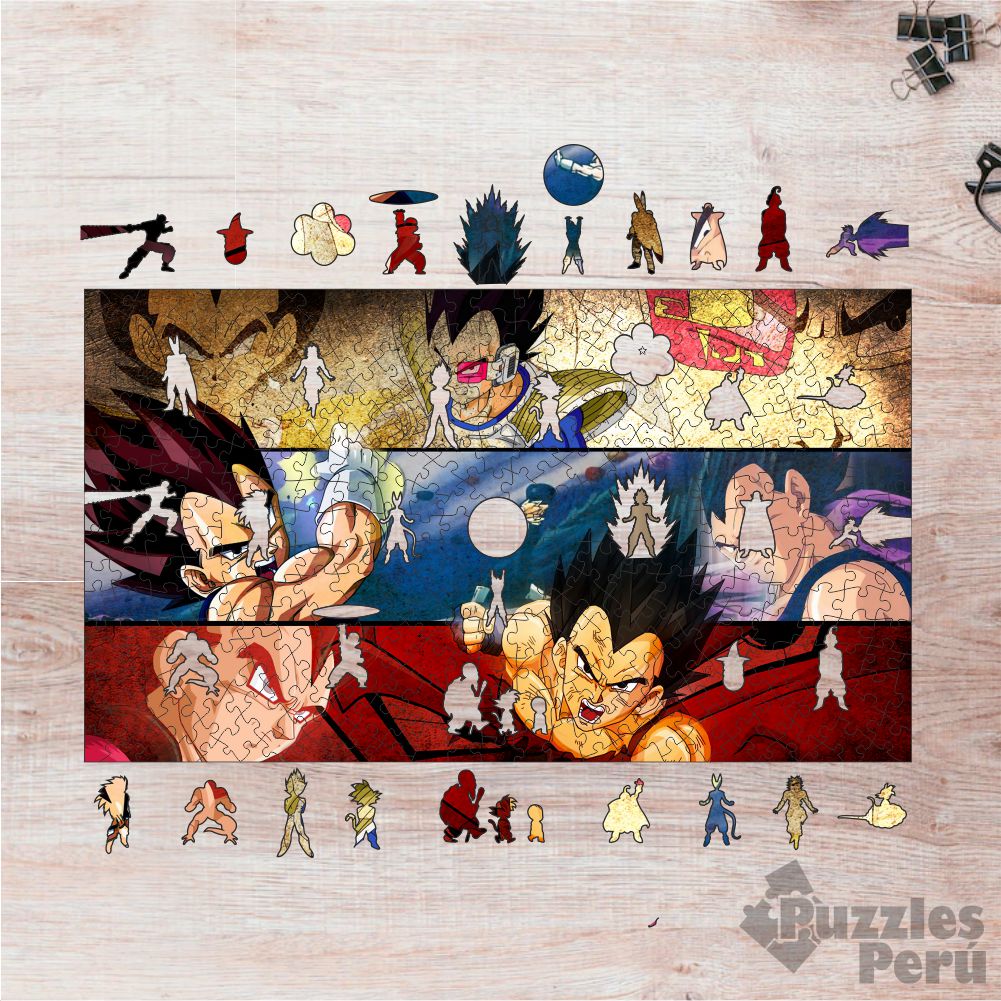 Rompecabezas Pers.Vegeta  C:18.13 Puzzles Peru