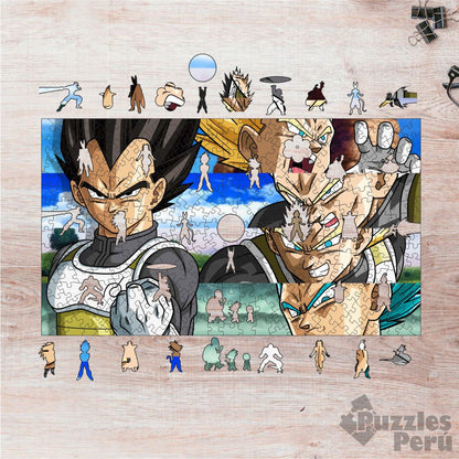 Rompecabezas Pers.Vegeta  C:18.14 Puzzles Peru