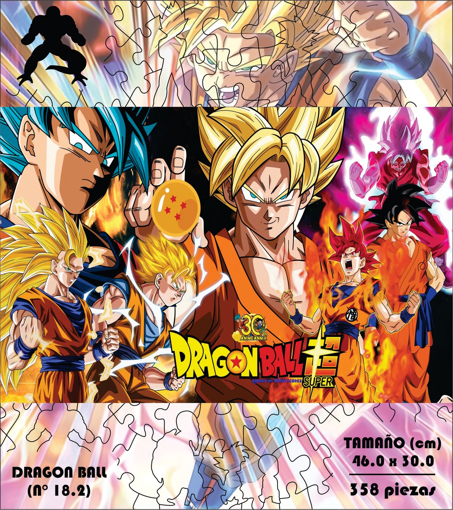 Rompecabezas Pers.Dragon Ball  C:18.2 Puzzles Peru