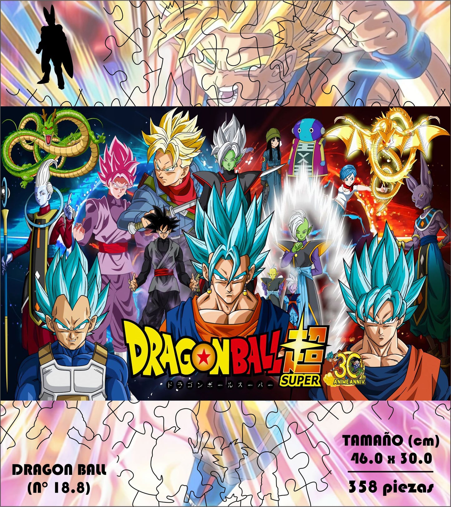 Rompecabezas Pers.Dragon Ball  C:18.8 Puzzles Peru