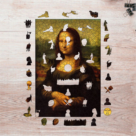 Rompecabezas Pers.La Gioconda  C:2.1 Puzzles Peru