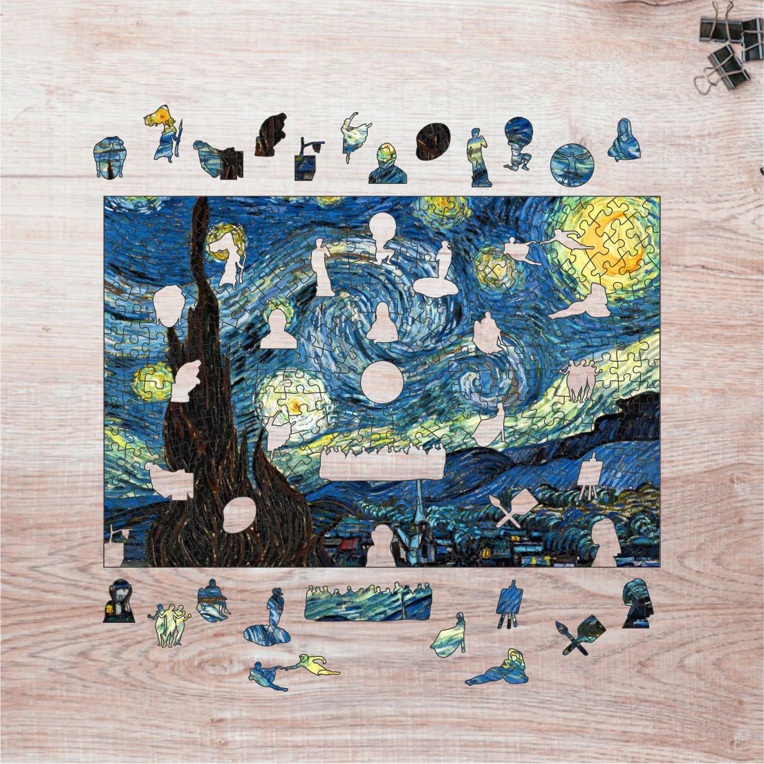 Rompecabezas Pers.La Noche Estrellada  C:2.3 Puzzles Peru