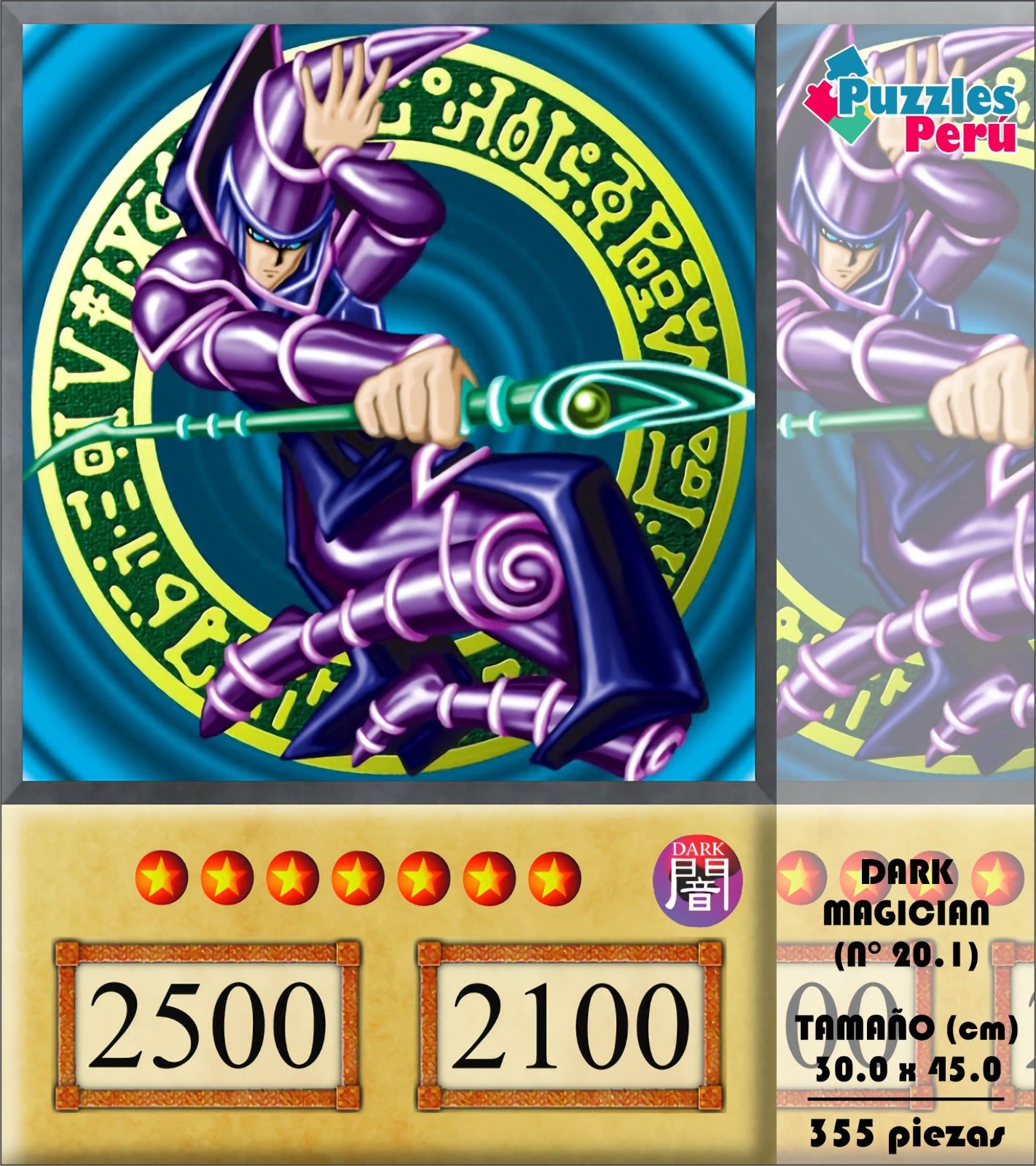 Rompecabezas Pers.Dark Magician  C:20.1 Puzzles Peru