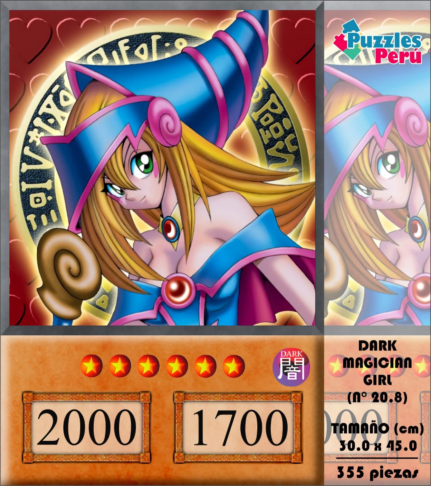 Rompecabezas Pers.Dark Magician Girl  C:20.8 Puzzles Peru