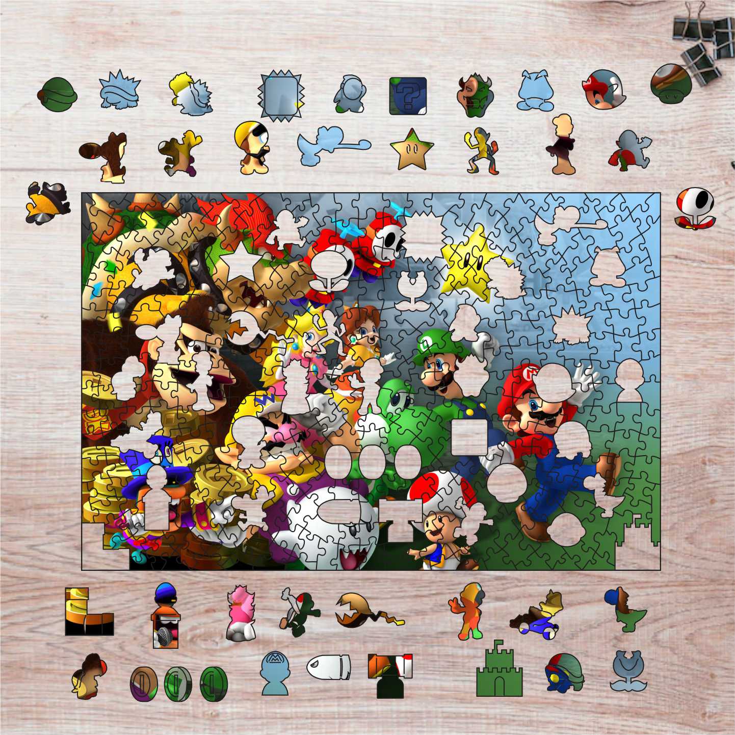 Rompecabezas Pers.Mario Bros  C:22.1 Puzzles Peru