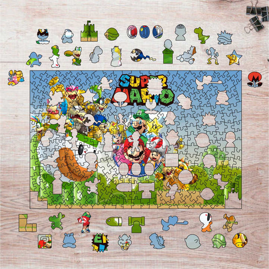 Rompecabezas Pers.Mario Bros  C:22.3 Puzzles Peru