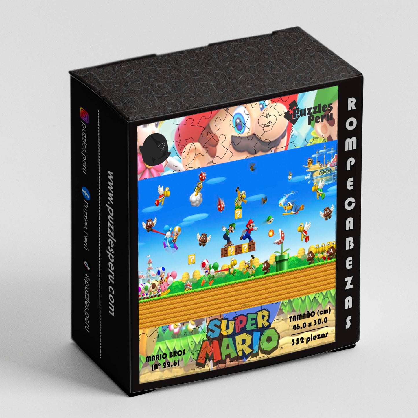 Rompecabezas Pers.Mario Bros  C:22.6 Puzzles Peru