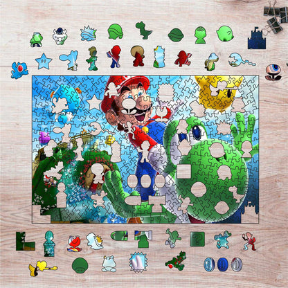 Rompecabezas Pers.Mario Bros de 352 Piezas C:22.8 Puzzles Peru