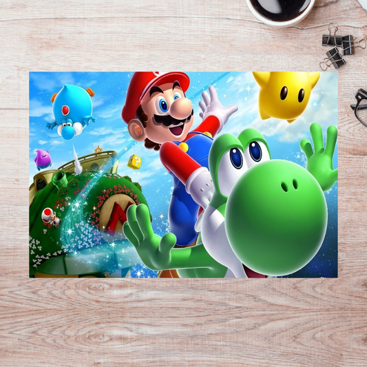 Rompecabezas Pers.Mario Bros de 352 Piezas C:22.8 Puzzles Peru
