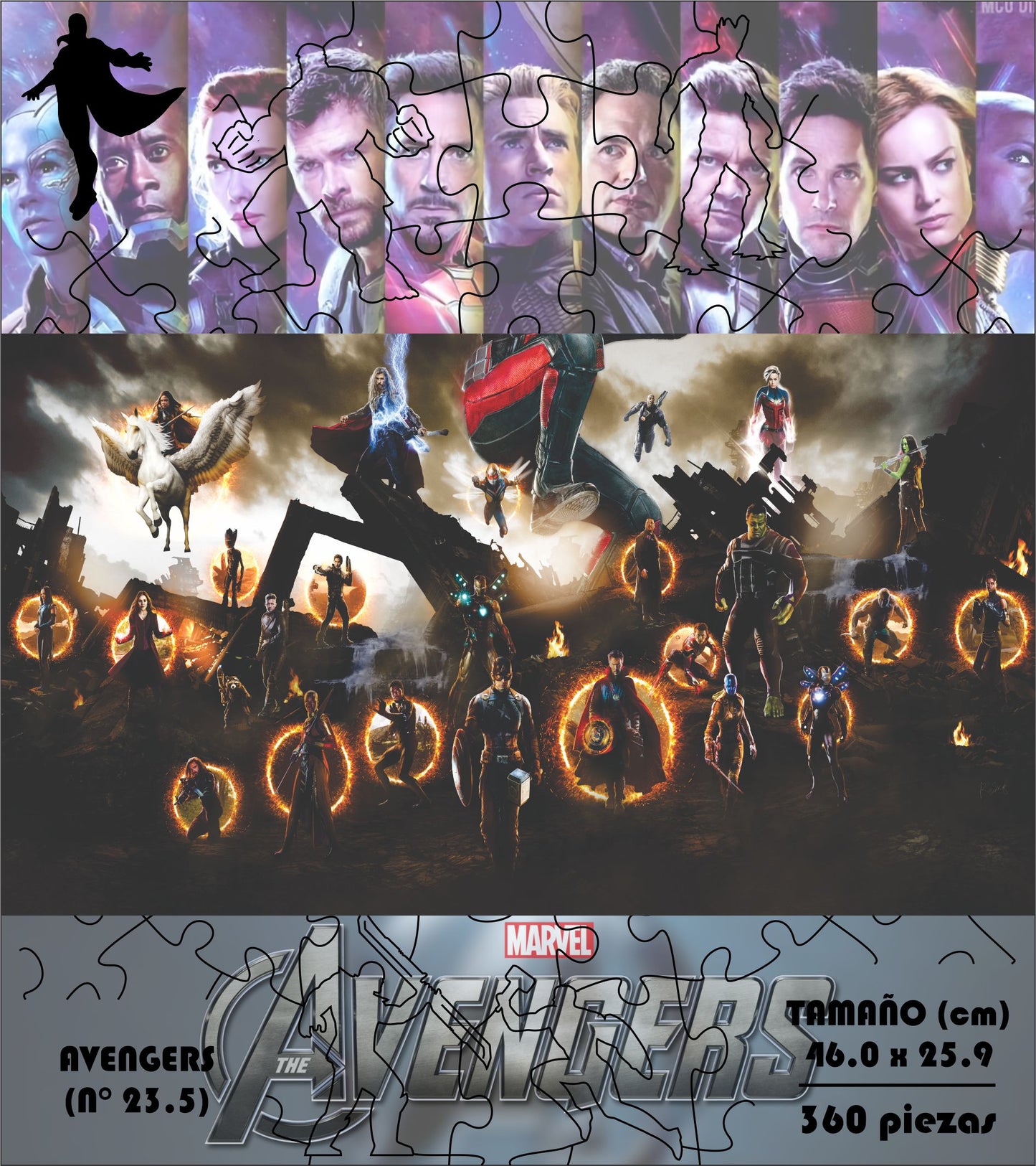 Rompecabezas Pers.Avengers  C:23.5 Puzzles Peru