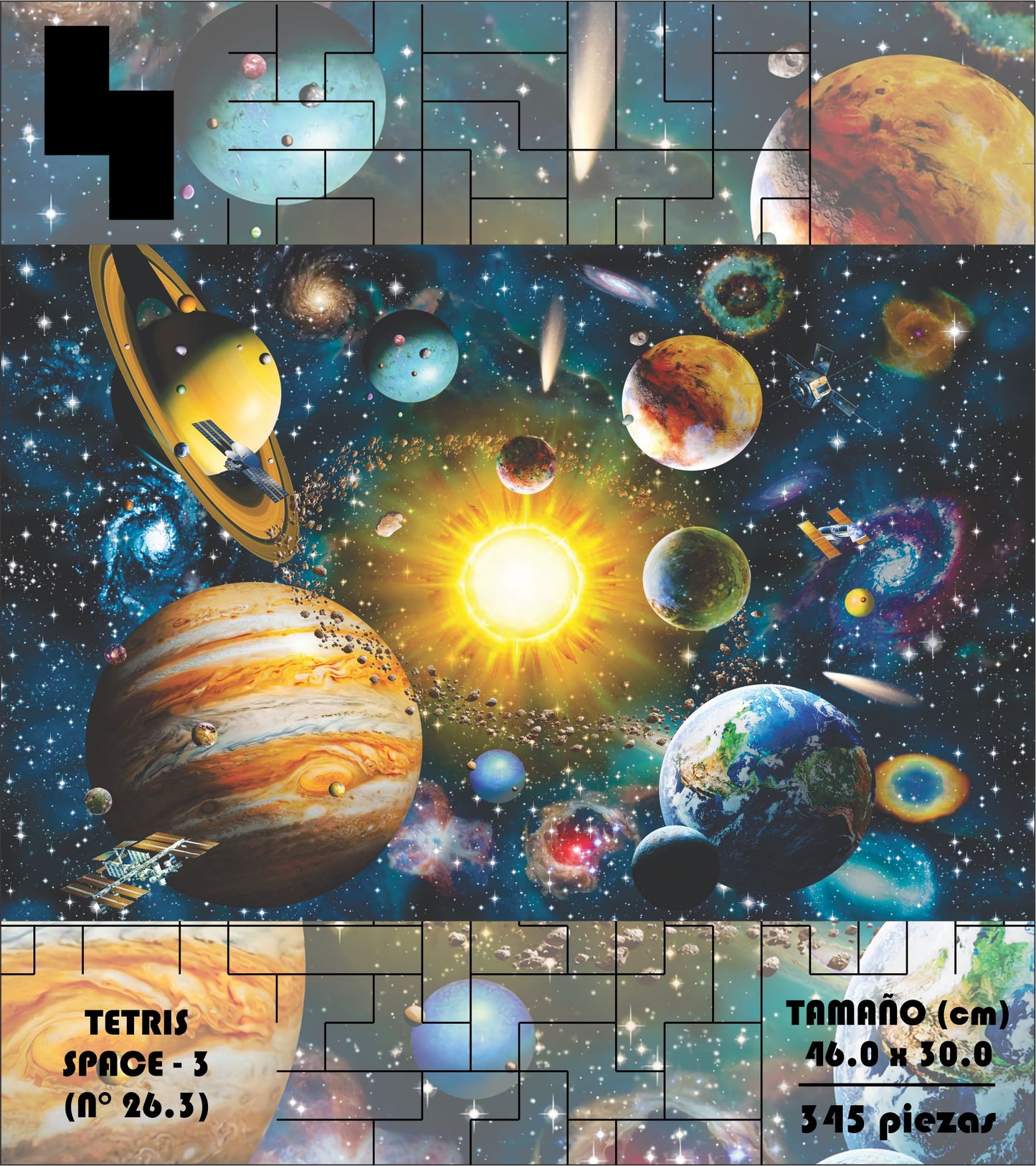 Rompecabezas Pers.Espacio  C:26.3 Puzzles Peru