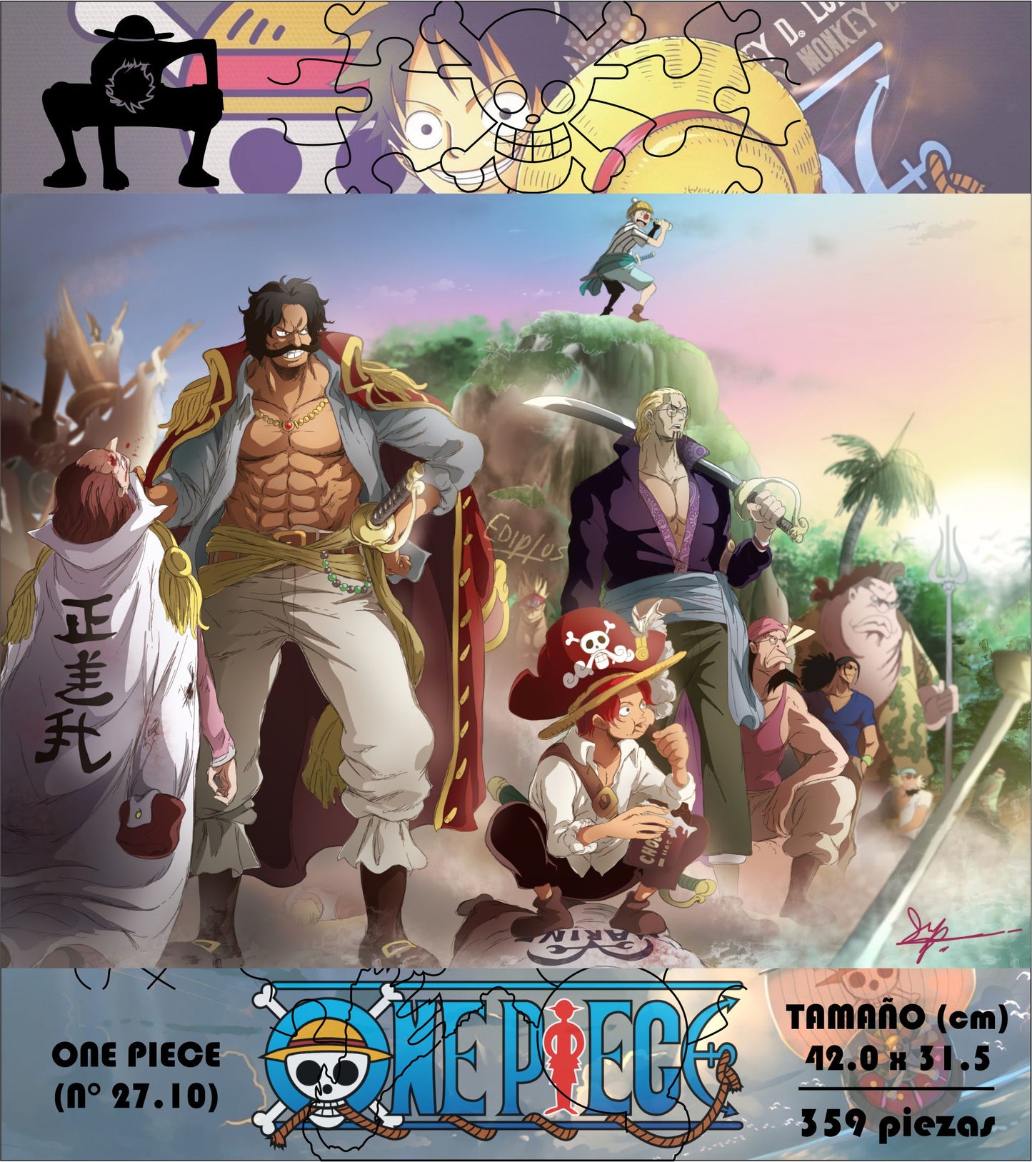 Rompecabezas Pers.One Piece  C:27.101 Puzzles Peru