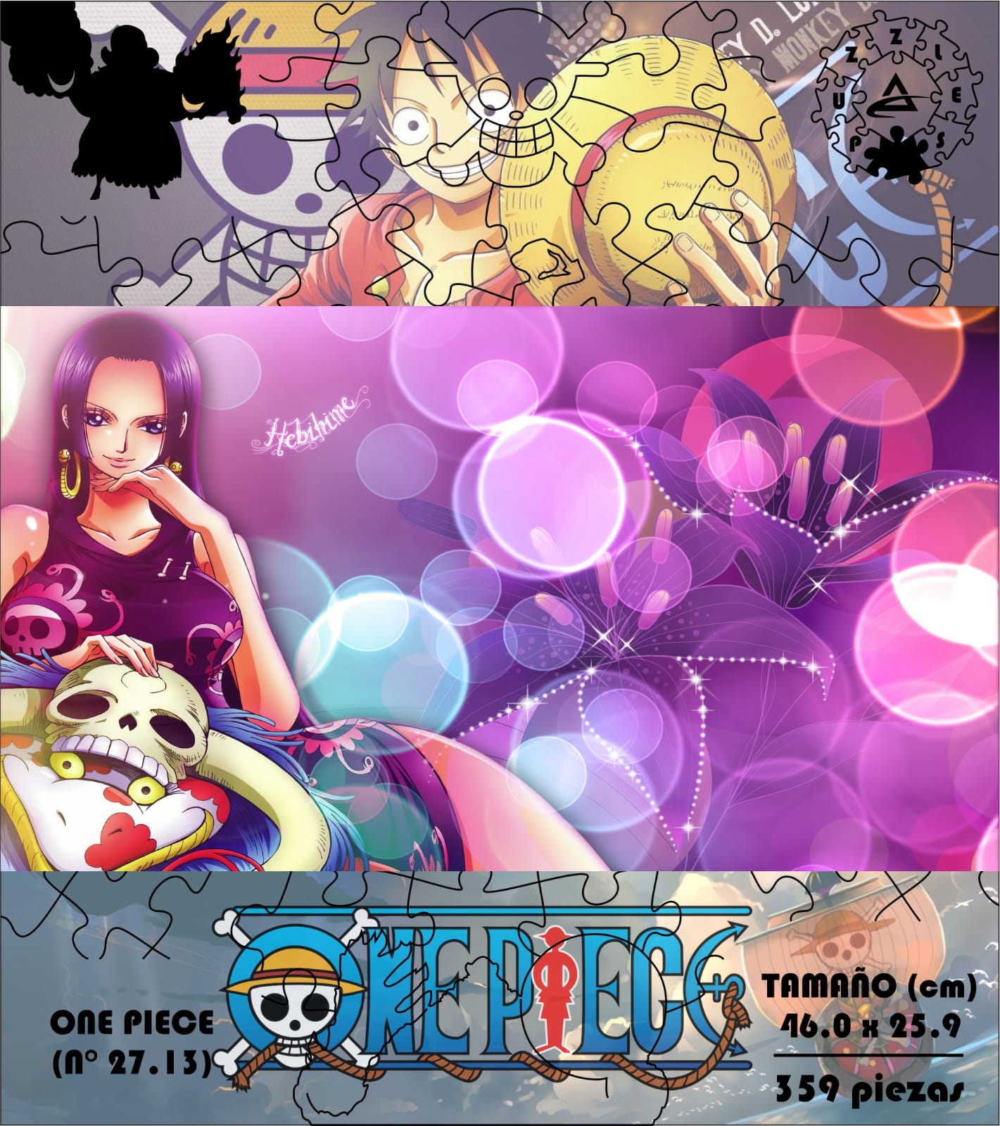 Rompecabezas Pers.One Piece  C:27.13 Puzzles Peru