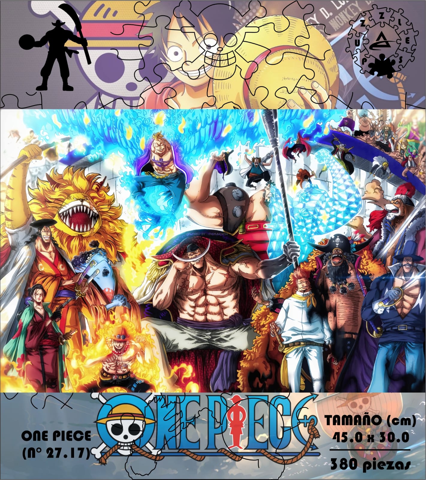 Rompecabezas Pers.One Piece  C:27.17 Puzzles Peru