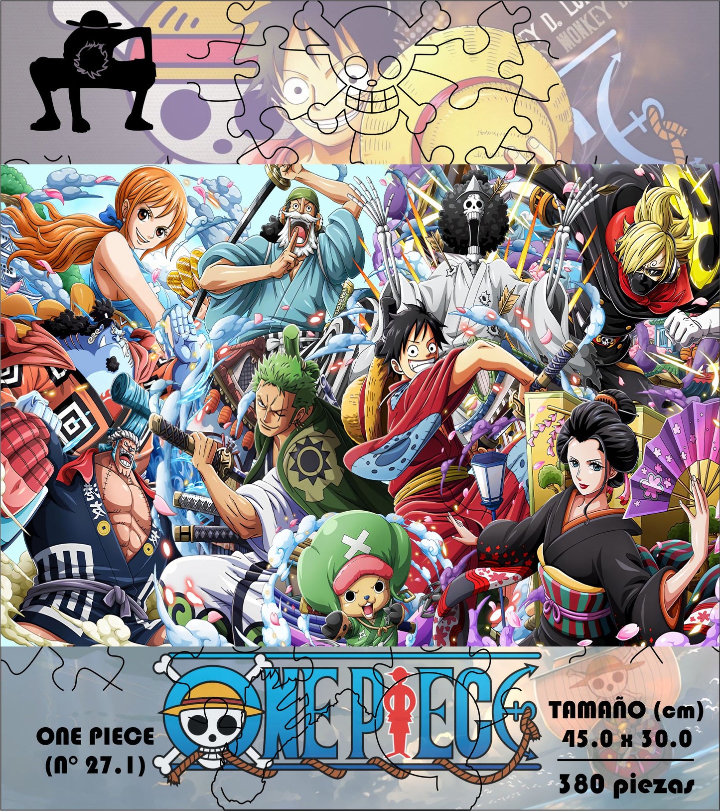 Rompecabezas Pers.One Piece  C:27.1 Puzzles Peru