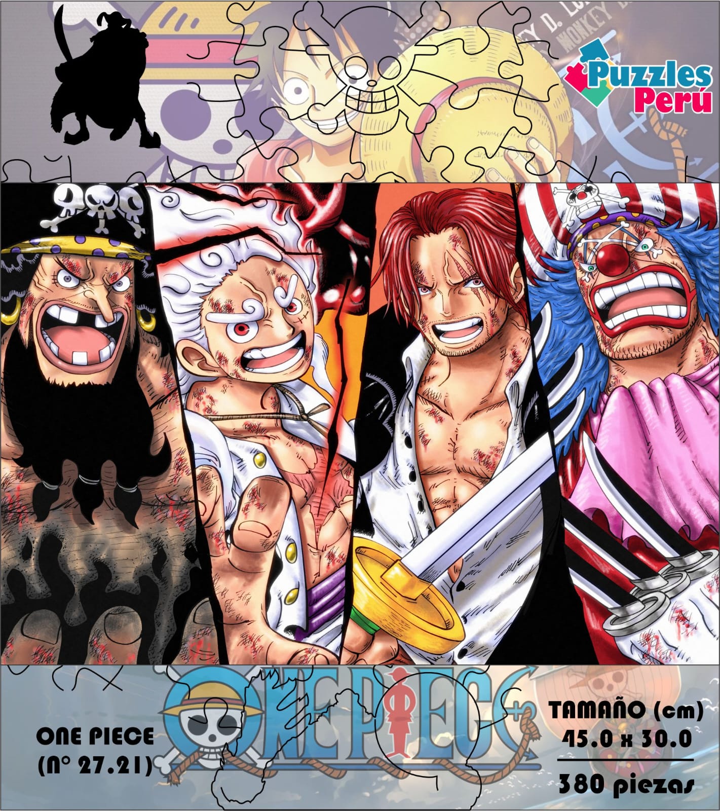 Rompecabezas Pers.One Piece  C:27.21 Puzzles Peru