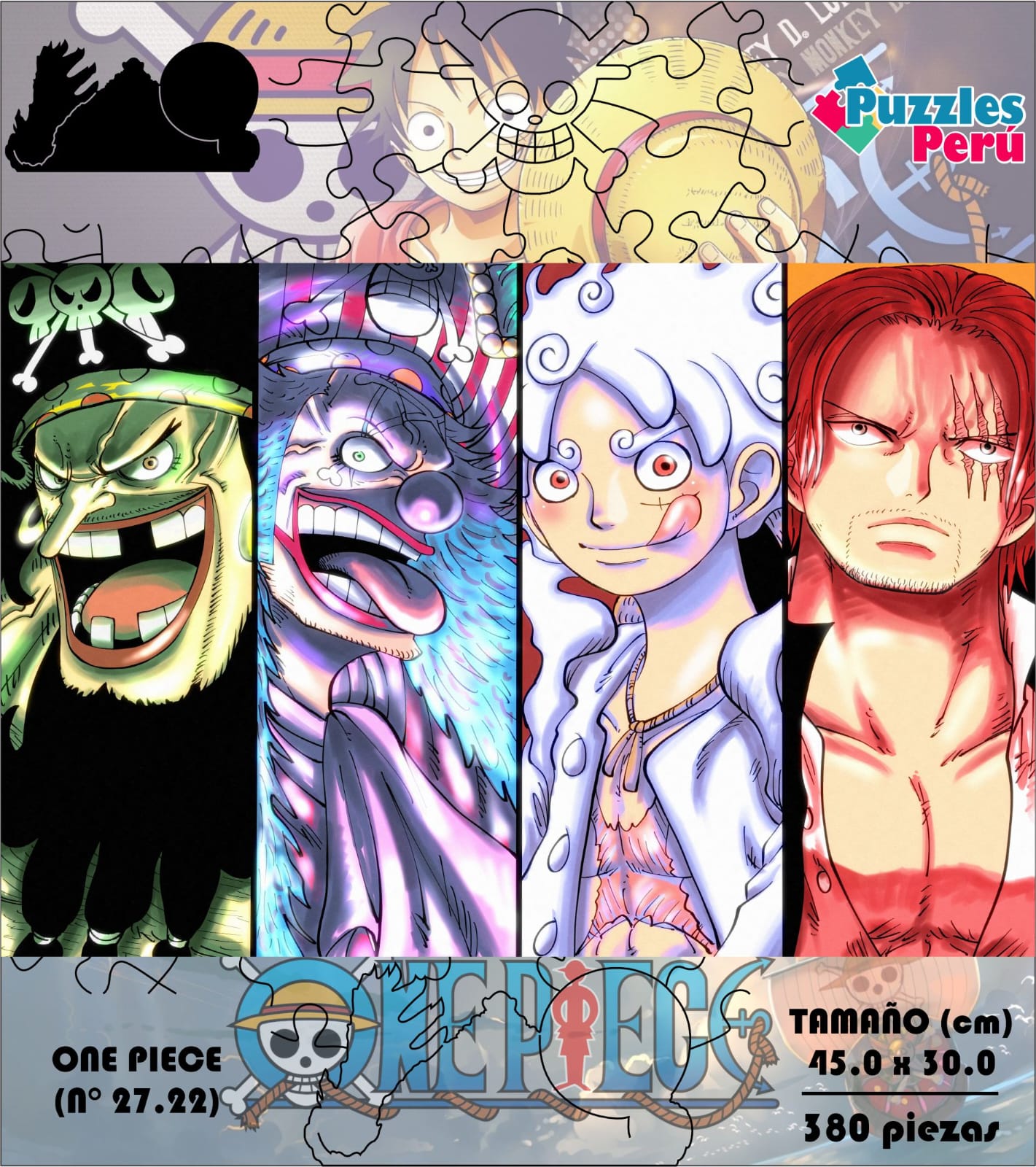 Rompecabezas Pers.One Piece  C:27.22 Puzzles Peru