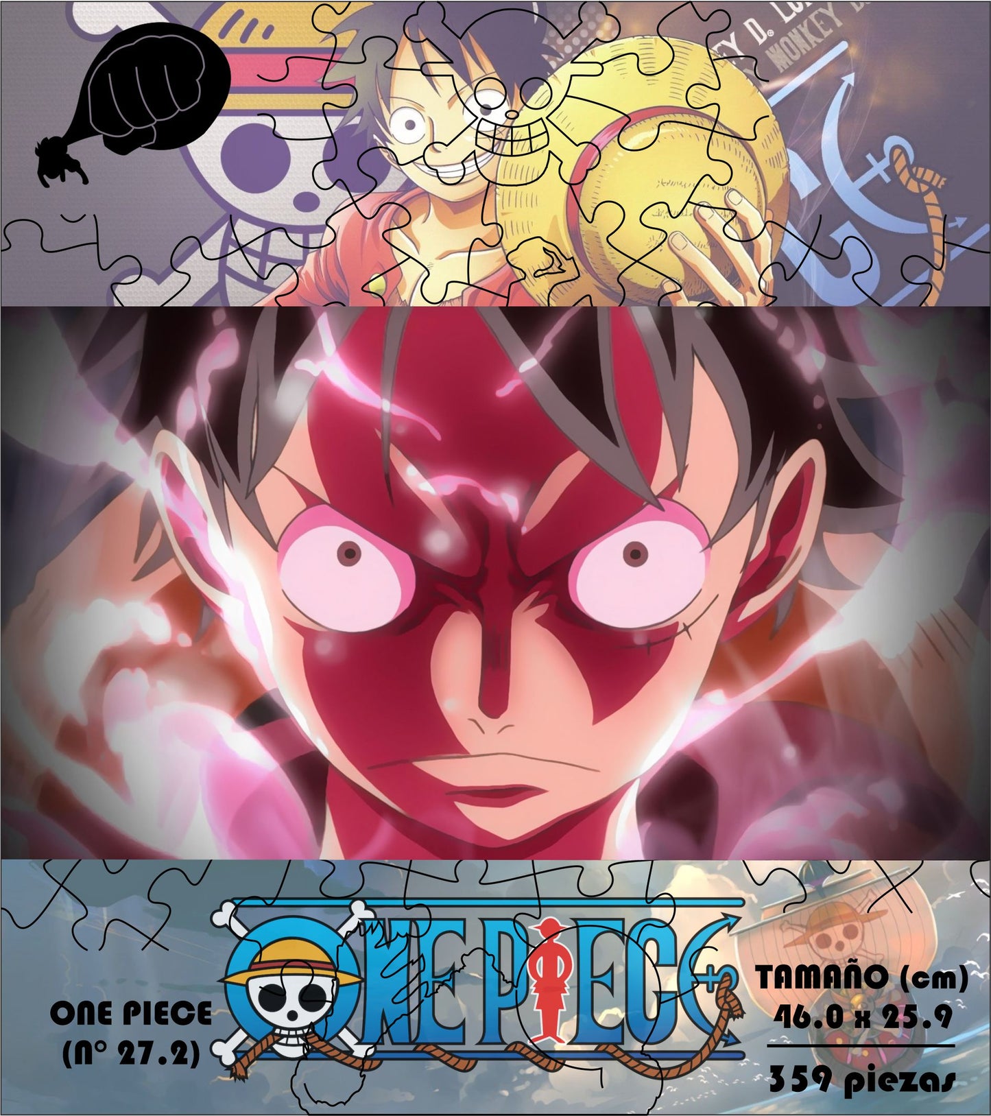 Rompecabezas Pers.One Piece  C:27.2 Puzzles Peru