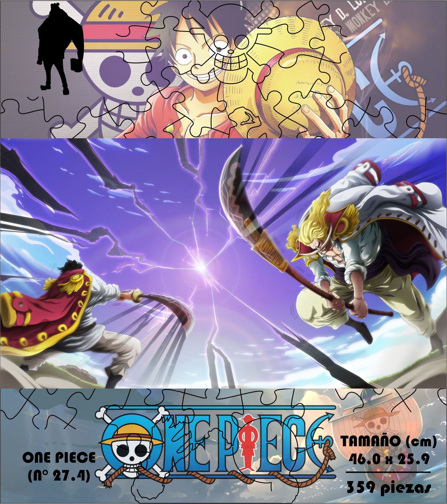 Rompecabezas Pers.One Piece  C:27.4 Puzzles Peru