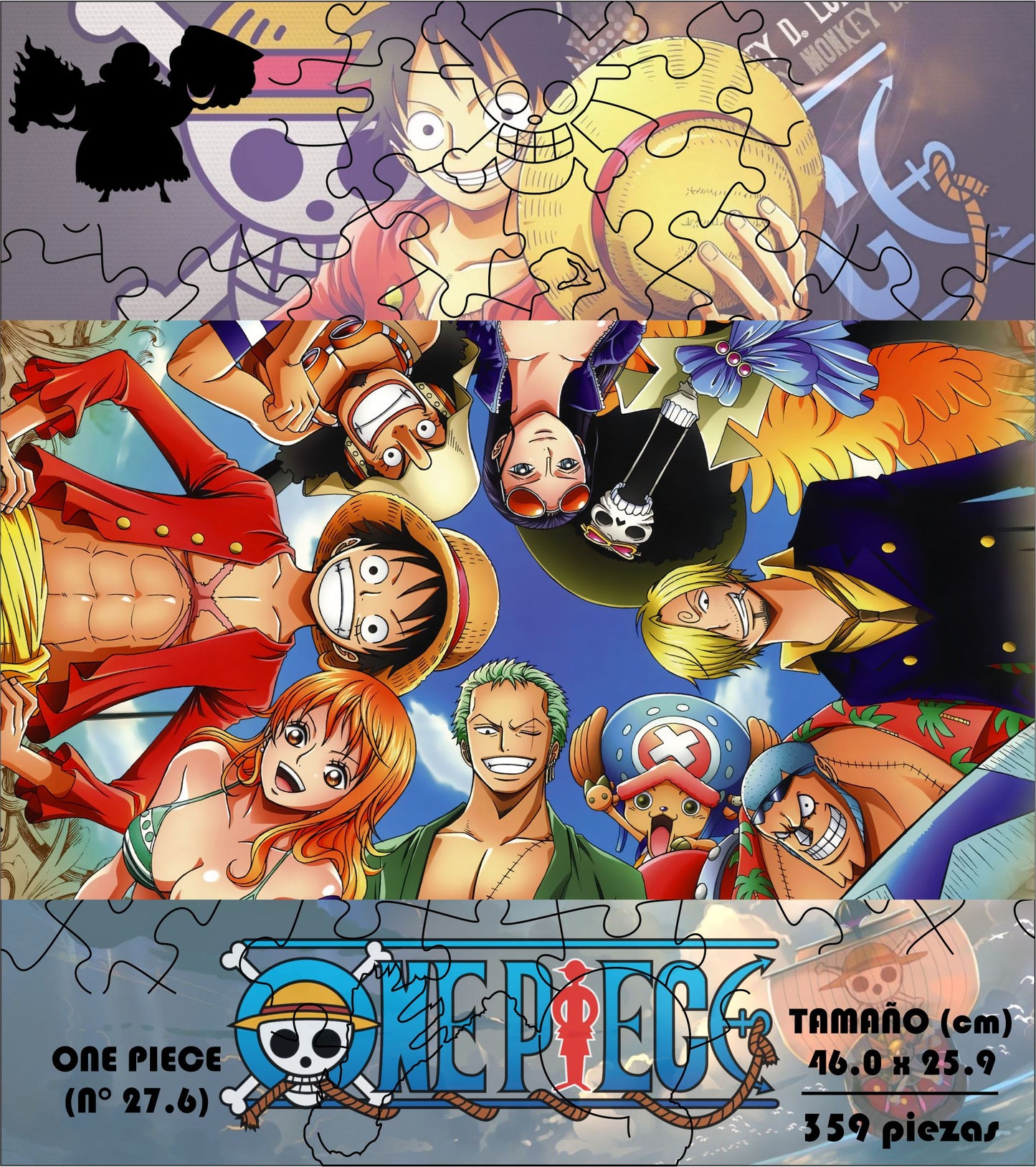 Rompecabezas Pers.One Piece  C:27.6 Puzzles Peru