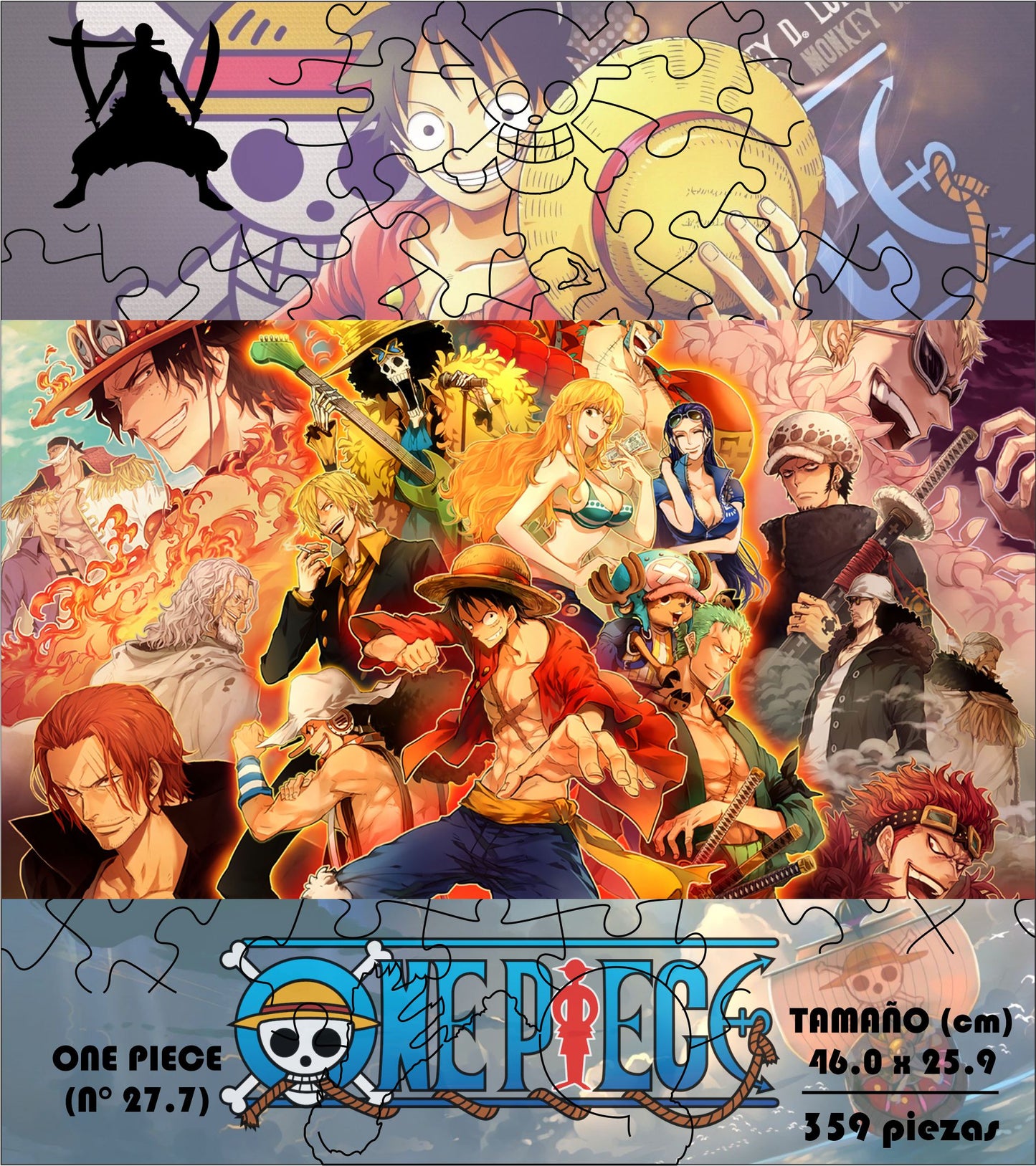 Rompecabezas Pers.One Piece  C:27.7 Puzzles Peru