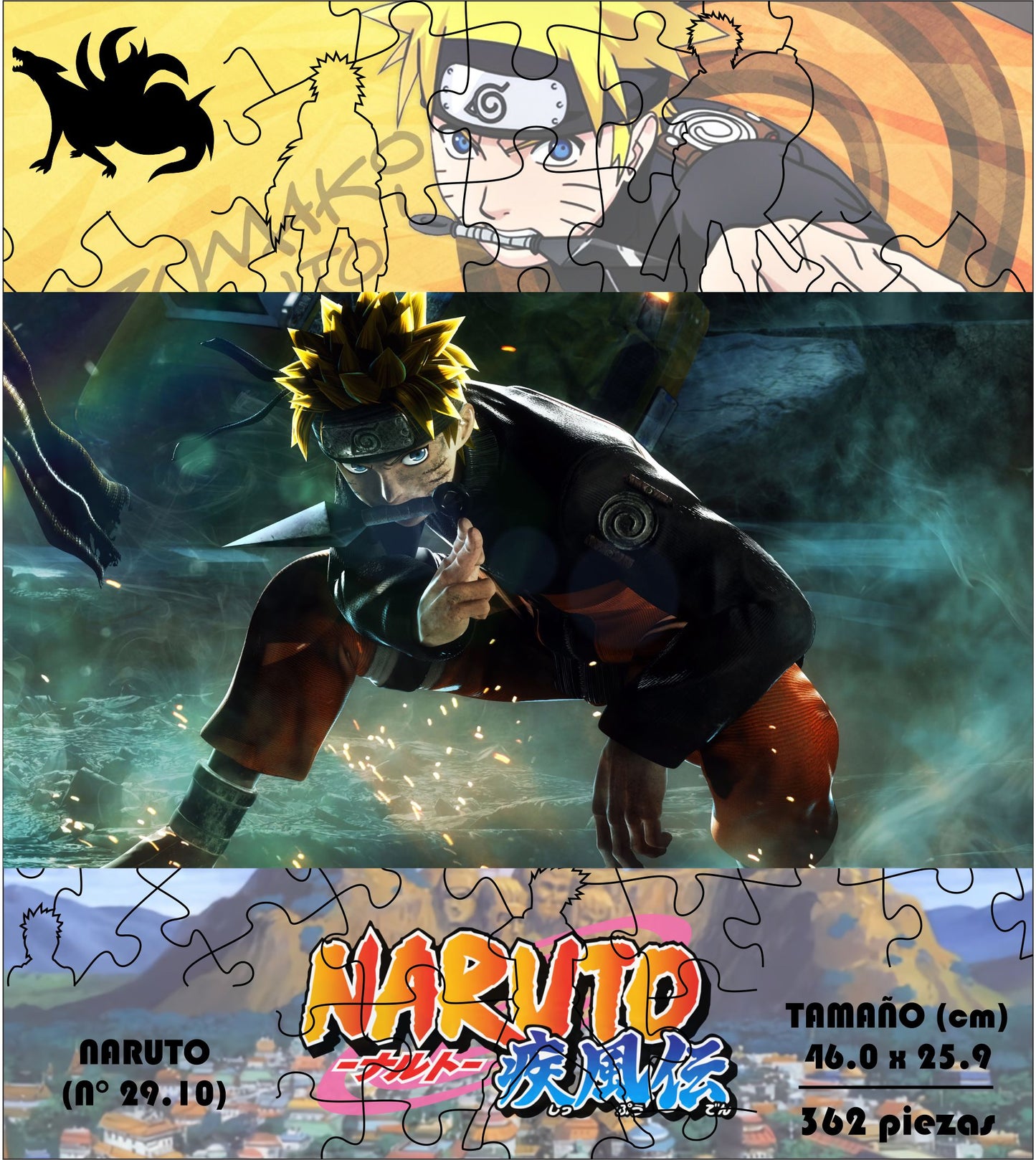 Rompecabezas Pers.Naruto  C:29.101 Puzzles Peru